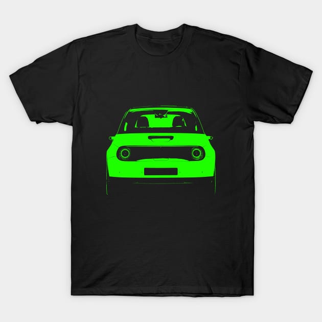 E vehicle green car T-Shirt by WOS